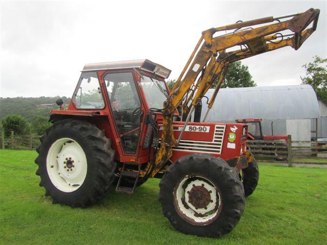 Fiat 80-90 Tractor at Ella Agri Tractor Sales Mid and West Wales